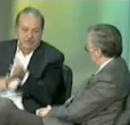 Entrevista al Ing. Carlos Slim Helú por Eric Schmidt, Presidente y CEO de Google.