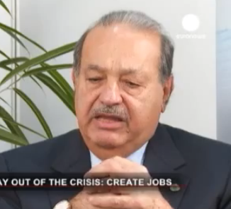 “Against economic crisis, development, not austerity”: Carlos Slim, the world’s wealthiest businessman