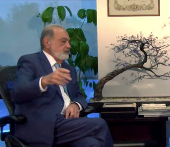 Talk between Carlos Slim and Carlos Salazar in the Seminar, "Vision of the Future: #Mexico2042”.
