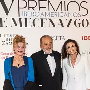 Mr. Carlos Slim was recognized at the 4th Edition of the Ibero-American Patron of the Arts Awards, organized by the Callia Foundation, for his social commitment to the arts.