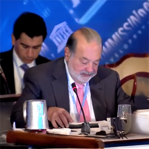 El Ingeniero Carlos Slim participó en la 6a. Reunión de la Comisión de Banda Ancha para el Desarrollo Digital, de la Unión Internacional de Telecomunicaciones (ITU). El Ingeniero Slim es el Copresidente de la Comisión.
