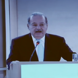 Participación del Ing. Carlos Slim en las "Conferencias de Ginebra", evento organizado por la Oficina de Naciones Unidas en Ginebra (UNOG, por sus siglas en inglés) y el Instituto de Naciones Unidas para Formación Profesional e Investigaciones (UNITAR, por sus siglas en inglés).