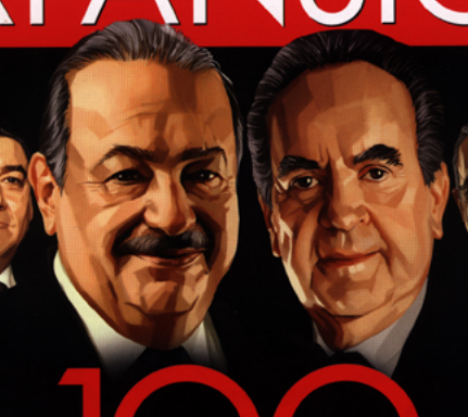 La revista Expansión publicó en su número 1075, del 26 de septiembre de 2011, el artículo titulado “Los 100 Empresarios más importantes de México”. A continuación se presenta información en la que se hace referencia al Ing. Carlos Slim Helú en esta edición.