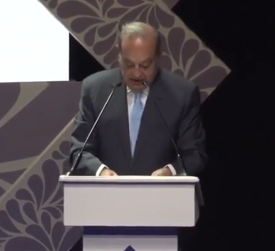 Mr. Carlos Slim took part in the 25th Plenary Meeting of the Montevideo Circle Foundation, with the speech, “Technology and the New Civilization”. The core objective of these annual meetings is facing the new times the world is living, from the Latin American perspective.